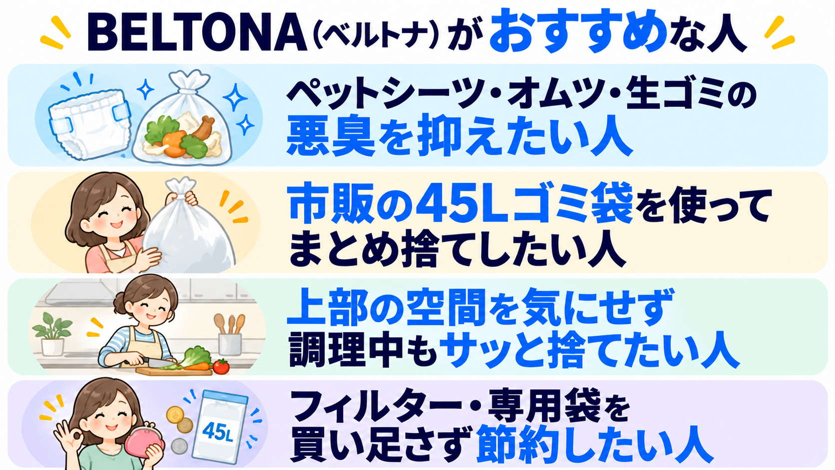 BELTONA（ベルトナ）がおすすめな人